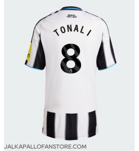 Newcastle United Sandro Tonali #8 Kotipaita Naisten 2025-26 Lyhythihainen Newcastle United Sandro Tonali #8 Kotipaita Naisten 2025-26 Lyhythihainen